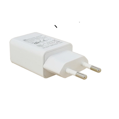 GS সার্টিফিকেশন সহ 10W 5V 2A USB চার্জার অ্যাডাপ্টার সাদা রঙ