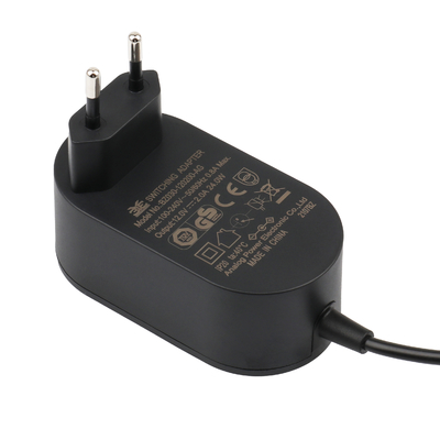 দক্ষতা স্তর VI 1a পাওয়ার অ্যাডাপ্টার 30.5V ভ্যাকুয়াম সুইপার অ্যাডাপ্টার EU প্লাগ